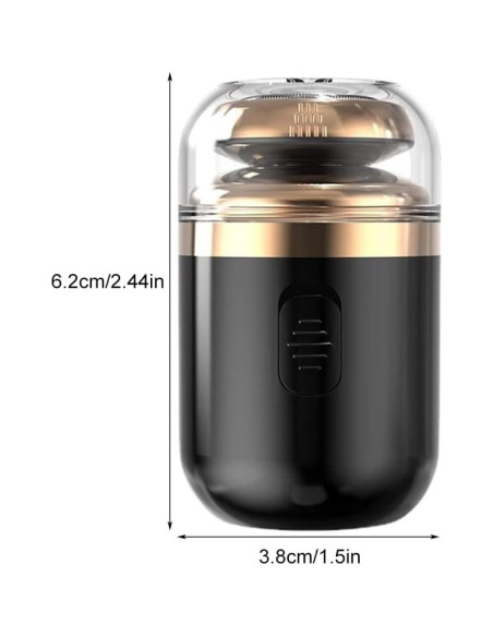 Mini Afeitadora Eléctrica Tookie Recargable USB Portátil Mini Afeitadora Eléctrica Tookie Recargable USB Portátil