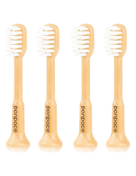 Cabezas de cepillo de dientes de bambú Ponpace para Laifen Cabezas de cepillo de dientes de bambú Ponpace para Laifen