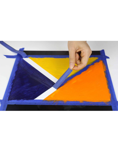 Cinta de Pintor Azul BOMEI Pack 4 Tamaños 1.27cm a 5.08cm x 55m