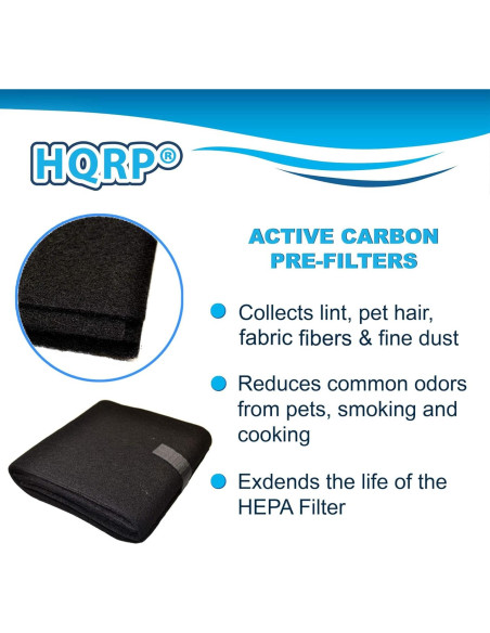 Filtro Previo de Carbono Activado HQRP 120.65x40.01 cm Compatible Filtro Previo de Carbono Activado HQRP 120.65x40.01 cm Compatible