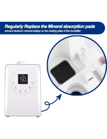 Filtros de Reemplazo para Humidificador ADDFRESH 20 Almohadillas Filtros de Reemplazo para Humidificador ADDFRESH 20 Almohadillas
