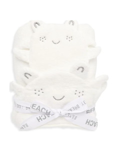 Conjunto de Toalla con Capucha y Paño de Lavado Barefoot Dreams - Cangrejo