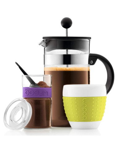 Cafetera Prensa Francesa Bodum Bistro 355ml Vidrio y Acero