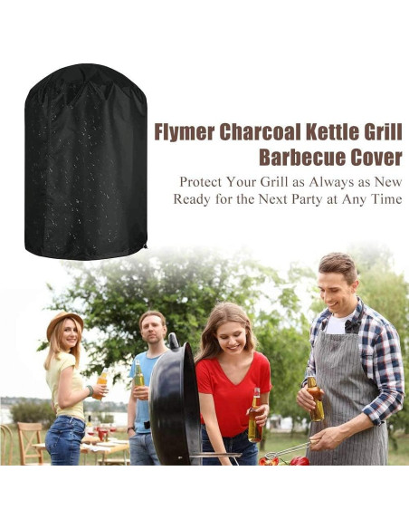 Funda de Parrilla Redonda Flymer 30" D Impermeable Funda de Parrilla Redonda Flymer 30" D Impermeable