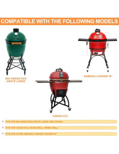 Rejilla de fuego redonda hierro fundido 22.86 cm PETKAO 2