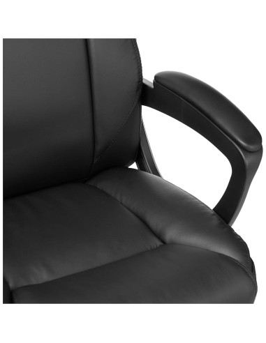Silla de Oficina Ajustable Amazon Basics HOC-02 Negra