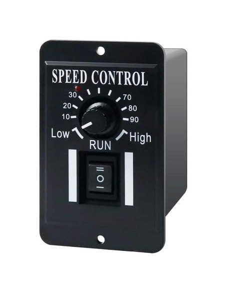 Controlador de Velocidad de Motor DC PWM Acxico 6A 12V-48V Controlador de Velocidad de Motor DC PWM Acxico 6A 12V-48V