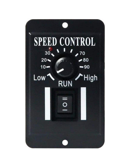 Controlador de Velocidad de Motor DC PWM Acxico 6A 12V-48V Controlador de Velocidad de Motor DC PWM Acxico 6A 12V-48V