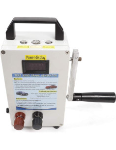 Generador de Manivela Synaiolma 150W 110V Portátil Emergencia 2