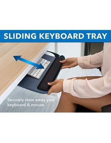 Bandeja de Teclado Ajustable Mount-It! MI-7137 Ergonómica