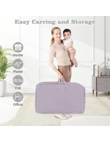 Cuna para Bebés INFANS 3 en 1 Lateral Ajustable Gris Cuna para Bebés INFANS 3 en 1 Lateral Ajustable Gris