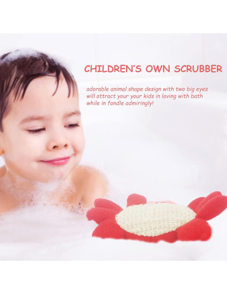 Esponja de Ducha Natural Bleu Bath 2 Pack para Niños Esponja de Ducha Natural Bleu Bath 2 Pack para Niños