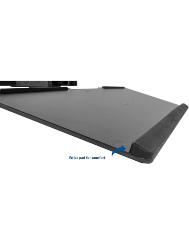 Bandeja Ajustable para Teclado VIVO MOUNT-KB04C Negra