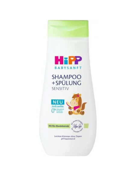 Champú HiPP con Aceite de Almendra Orgánico 200 ml Champú HiPP con Aceite de Almendra Orgánico 200 ml