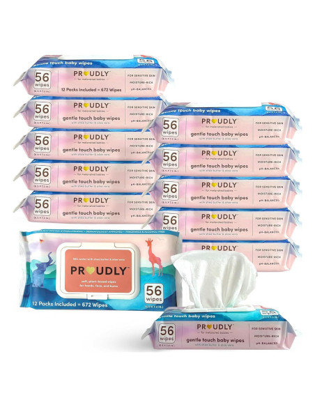 Toallitas Húmedas para Bebés Gentle Touch Hipoalergénicas 672 Unidades Toallitas Húmedas para Bebés Gentle Touch Hipoalergénicas 672 Unidades