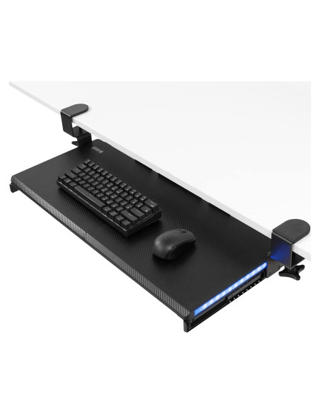 Bandeja de Teclado VIVO MOUNT-KB05EL con Luces LED RGB Bandeja de Teclado VIVO MOUNT-KB05EL con Luces LED RGB