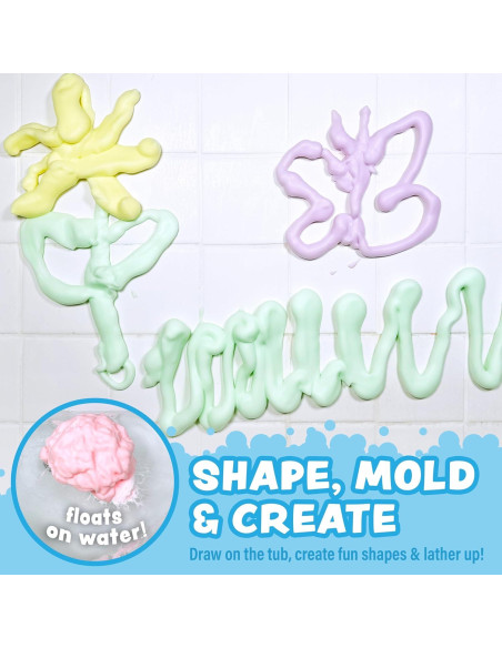 Jabón Espumoso Tub Works para Niños - 6 Colores Frutales Jabón Espumoso Tub Works para Niños - 6 Colores Frutales