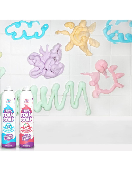 Jabón Espumoso Tub Works para Niños - 6 Colores Frutales Jabón Espumoso Tub Works para Niños - 6 Colores Frutales