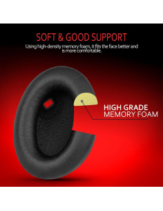 Almohadillas de Reemplazo Krone Kalpasmos para Sony WH-1000XM4 - Cuero Suave 2