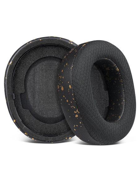 Almohadillas de Repuesto SOULWIT para Auriculares Steelseries Arctis Nova Pro Inalámbricos - Negro Dorado Almohadillas de Repuesto SOULWIT para Auriculares Steelseries Arctis Nova Pro Inalámbricos - Negro Dorado