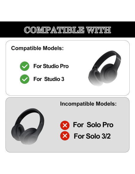 Banda para la cabeza Aiivioll para Auriculares Studio Pro 2023 Banda para la cabeza Aiivioll para Auriculares Studio Pro 2023