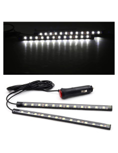 Kit de Iluminación LED para Coche YnGia 2PCS Blanco Impermeable