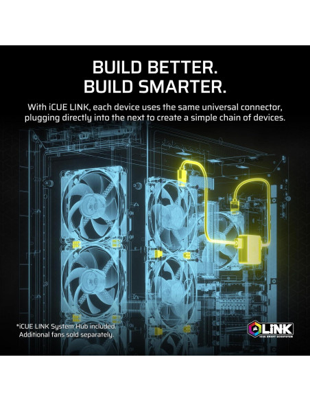 Enfriador de CPU Líquido Corsair iCUE Link Titan 240mm AIO RGB Enfriador de CPU Líquido Corsair iCUE Link Titan 240mm AIO RGB