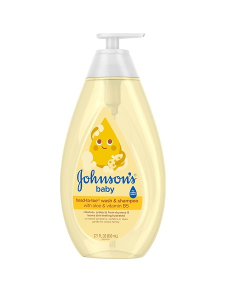 Jabón y Champú Johnson's Baby 2 en 1 800 ml Hipoalergénico Jabón y Champú Johnson's Baby 2 en 1 800 ml Hipoalergénico