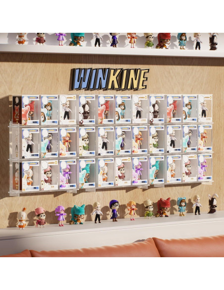 Estantes Flotantes WINKINE para Funko Pop - Paquete de 2 Estantes Flotantes WINKINE para Funko Pop - Paquete de 2