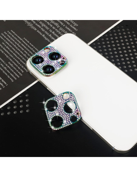 Protector de Lente de Cámara Brillante Omorro para iPhone 16 Pro Max Protector de Lente de Cámara Brillante Omorro para iPhone 16 Pro Max