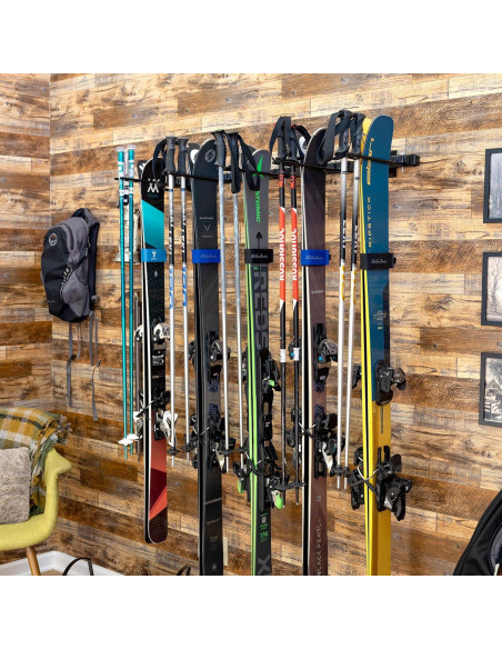 Soporte de Esquí Solitude StoreYourBoard para 10 pares, 136 kg Soporte de Esquí Solitude StoreYourBoard para 10 pares, 136 kg
