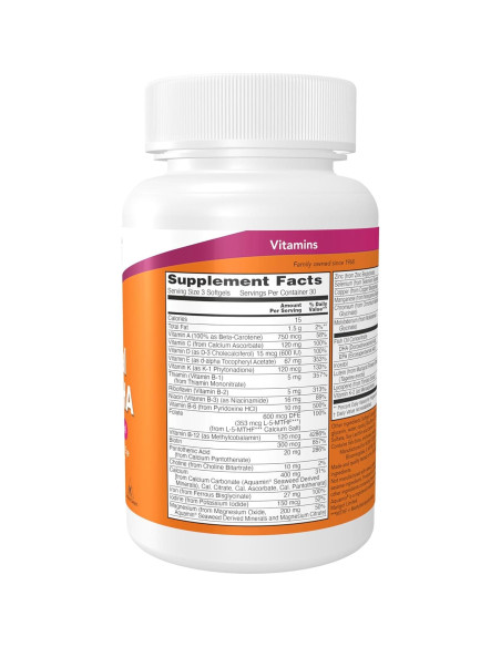 NOW Suplementos Prenatales + DHA 250 mg y Aceite de Borraja 90 Softgels NOW Suplementos Prenatales + DHA 250 mg y Aceite de Borraja 90 Softgels