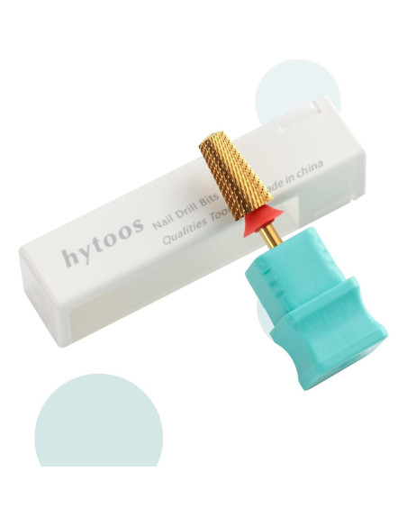 Brocas para Uñas 5 en 1 Hytoos de Carburo de Titanio 2 Piezas Brocas para Uñas 5 en 1 Hytoos de Carburo de Titanio 2 Piezas