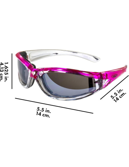 Gafas de Sol Global Vision Flashpoint Rosa con Lentes UV400 Gafas de Sol Global Vision Flashpoint Rosa con Lentes UV400