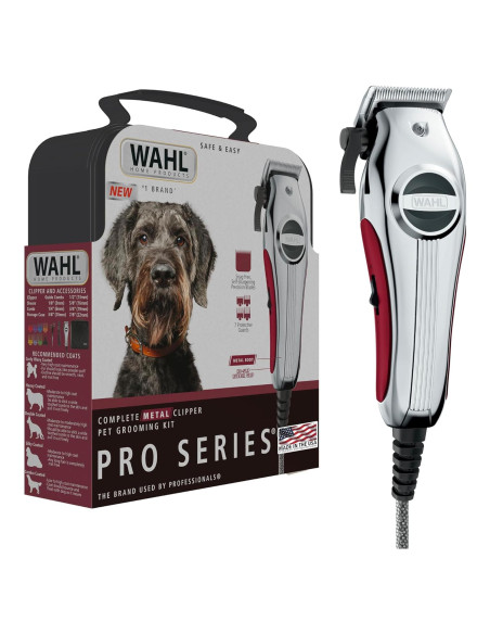 Cortador de Perros Wahl Pro Series Metal 3026335 Ultra Silencioso Cortador de Perros Wahl Pro Series Metal 3026335 Ultra Silencioso