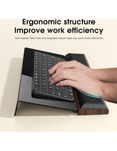 Soporte Ergonómico para Teclado HEWYIOS con Reposamuñecas