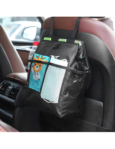 Bolsa de Basura para Auto FALVFUN 3.5L Impermeable Negra