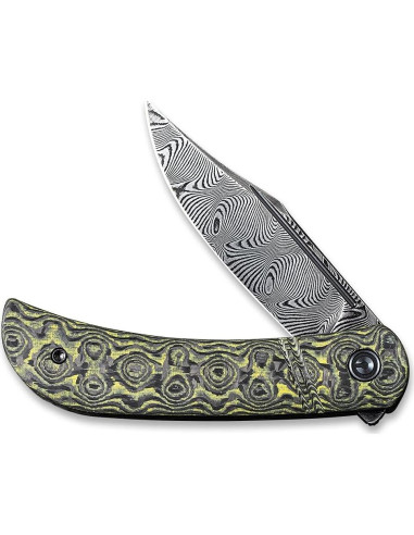 Cuchillo Plegable CIVIVI Appalachian Drifter Damasco 7.5 cm