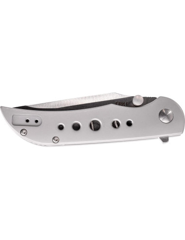 Cuchillo Plegable CRKT Oxcart EDC Acero Inoxidable 10.16 cm