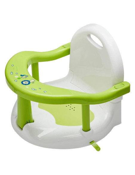 Asiento de Baño Plegable para Bebés Antideslizante Verde - 6-18 Meses Asiento de Baño Plegable para Bebés Antideslizante Verde - 6-18 Meses