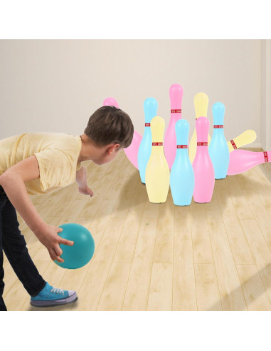Juego de Bolos Iluminado Zloveleexr para Niños y Adultos