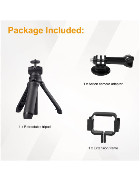 Trípode Mini Extensible Chaobo para DJI Osmo Pocket 3 y GoPro Trípode Mini Extensible Chaobo para DJI Osmo Pocket 3 y GoPro