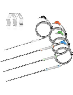 Kit de Reemplazo de Sondas Thermopro SOVOS TP20 TP930 TP829 2