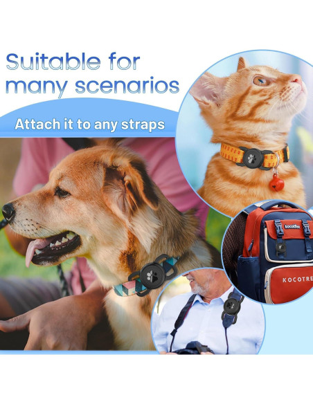 Soporte Antipérdida para Air Tag MCT PETS Verde Militar Soporte Antipérdida para Air Tag MCT PETS Verde Militar