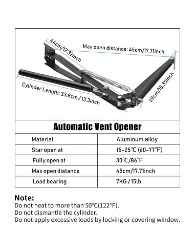 Abridor de Ventanas Automático MILIFT ZX00 Negro 0.44 kg