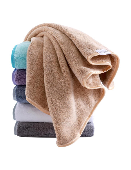 Toallas de Mano Microfibra Cosy Family 6 Piezas 40x71 cm Toallas de Mano Microfibra Cosy Family 6 Piezas 40x71 cm