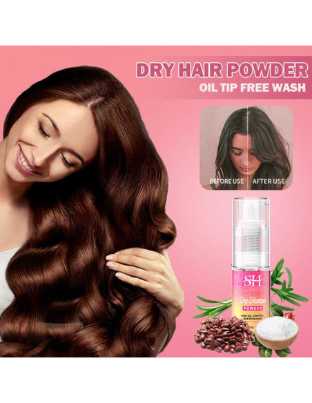 Polvo de Champú Seco Gowwim 24.9g Voluminizador y Texturizador Polvo de Champú Seco Gowwim 24.9g Voluminizador y Texturizador