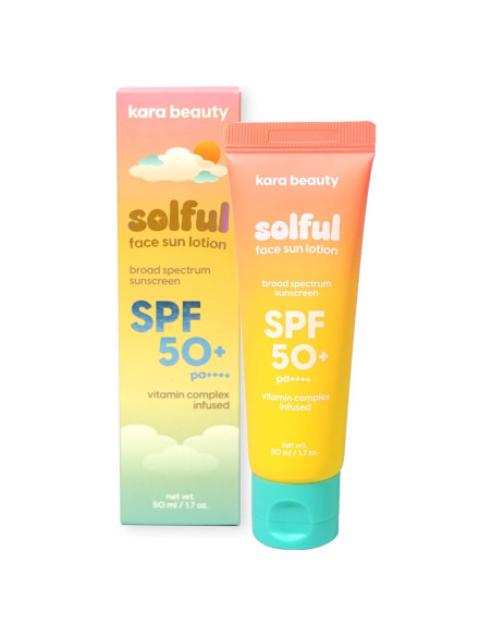 Kara Beauty Loción Solar Facial SPF 50+ Hidratante 48.2g Kara Beauty Loción Solar Facial SPF 50+ Hidratante 48.2g