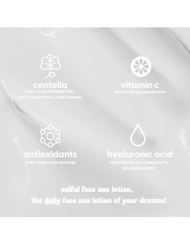 Kara Beauty Loción Solar Facial SPF 50+ Hidratante 48.2g