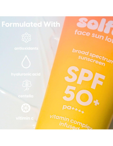 Kara Beauty Loción Solar Facial SPF 50+ Hidratante 48.2g